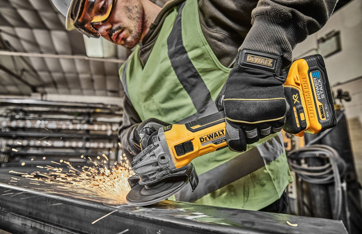 Кутова шліфмашина DeWalt DCG405P3-QW - зображення 6