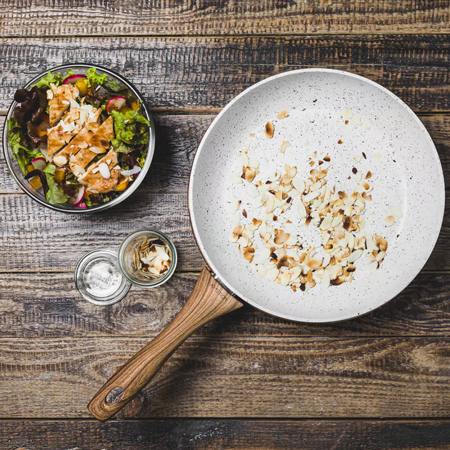Komplet garnków i patelni Ambition Nature z powłoką Pfluon Cookmark 15 elementów (5904134600998) - obraz 14