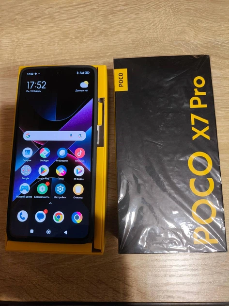 Мобільний телефон Poco X7 Pro 8/256GB Black – фото, відгуки