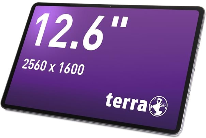 Tablet Terra Pad 1201 12.6″ LTE 8/256GB Silver (4039407082445) - obraz 1