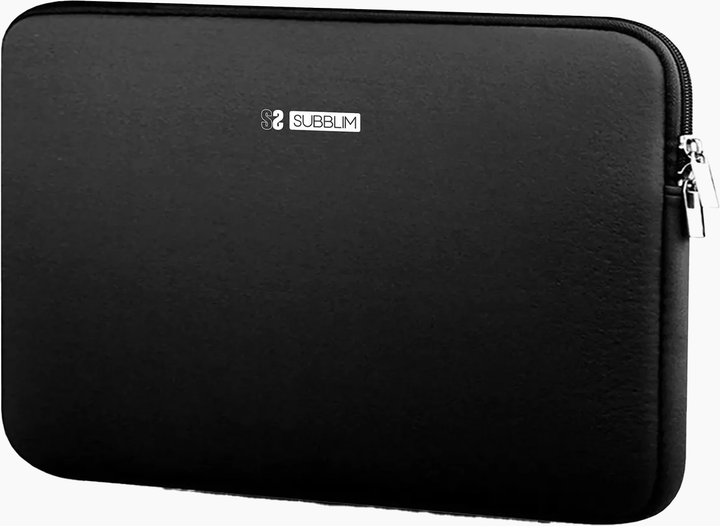 Etui na laptopa SUBBLIM Business Laptop Sleeve  12.5" Black (SUBLS-SKIN111) - obraz 1