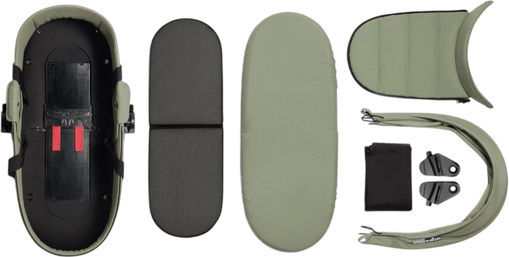 Люлька Stokke YOYO Newborn Shell Olive (646311) - изображение 3