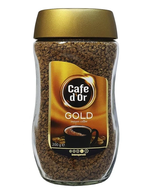 Кофе растворимый Cafe d`Or Gold 200 г - Фото 1 Кофе растворимый Cafe d`Or Gold 200 г - изображение 1