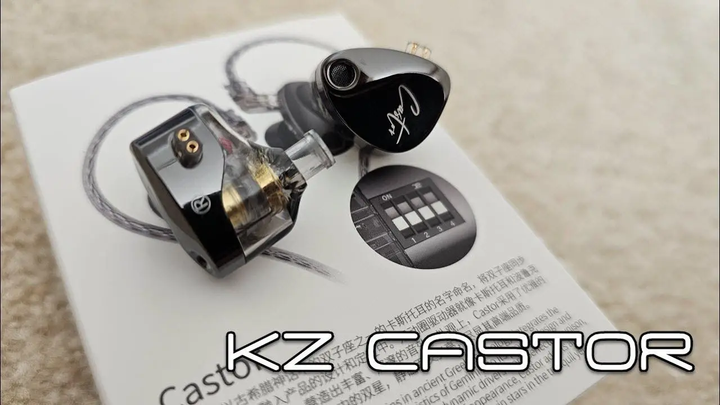 Наушники с микрофоном KZ Castor Improved Bass black - изображение 5