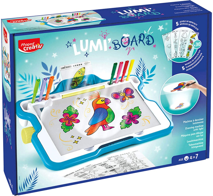 Креативний набір Maped Creativ Lumi Board (3154149070213) - зображення 1