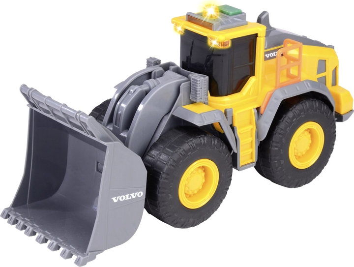 Spychacz Dickie Toys Wheel Loader Volvo z efektami świetlnymi i dźwiękowymi (4006333087646) - obraz 2