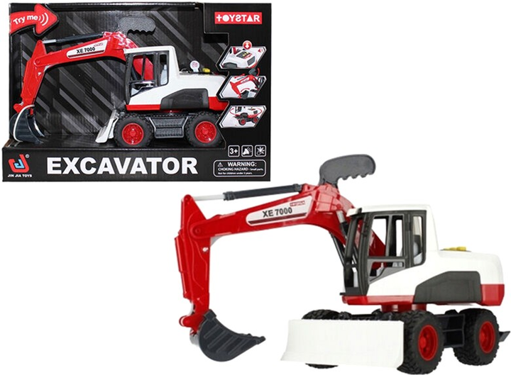 Koparka Icom Excavator ze światłem i dźwiękiem 37 cm (6927197030082) - obraz 2