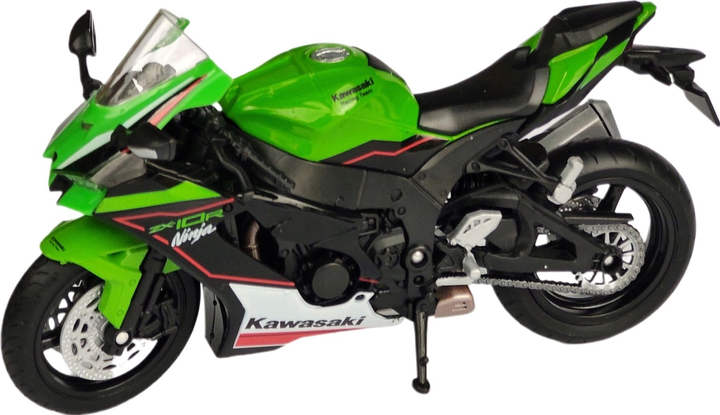 Motocykl Welly Kawasaki Ninja ZX10R 1:12 (4891761622046) - obraz 1