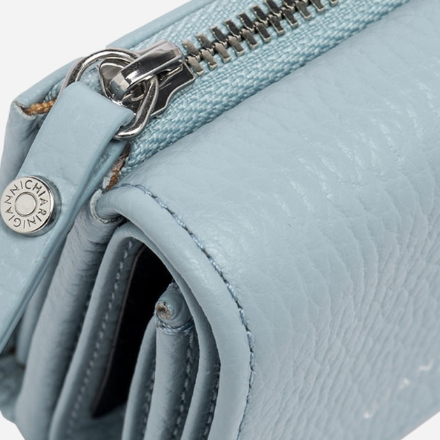 Гаманець жіночий шкіряний для карток Gianni Chiarini PF-W5065-GRN-3615 Блакитний (800070334544) - зображення 5