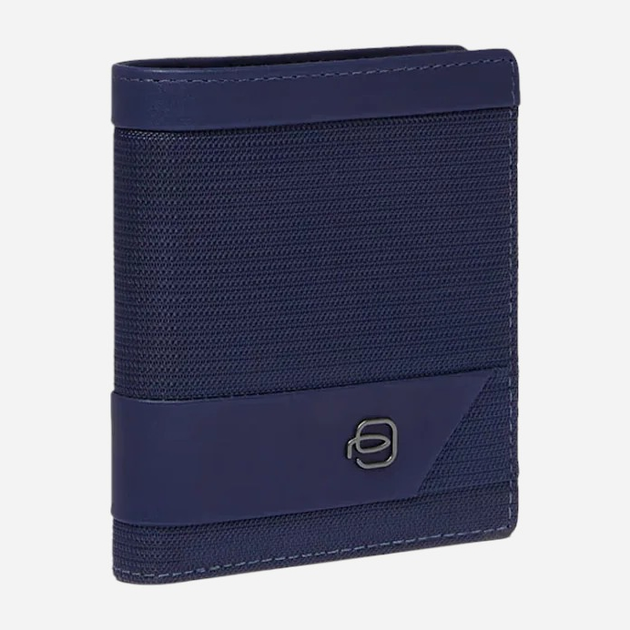 Портмоне чоловіче тканинне для карток Piquadro PU5964W132R/BLU Синє (800070326254) - зображення 3