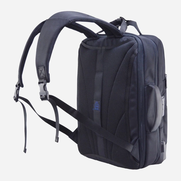 Plecak męski A4 Aeronautica Militare AM494-NE Czarny (800070307500) - obraz 2