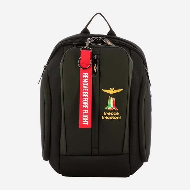 Plecak męski A4 Aeronautica Militare AM523-NE Czarny (800070317553) - obraz 1