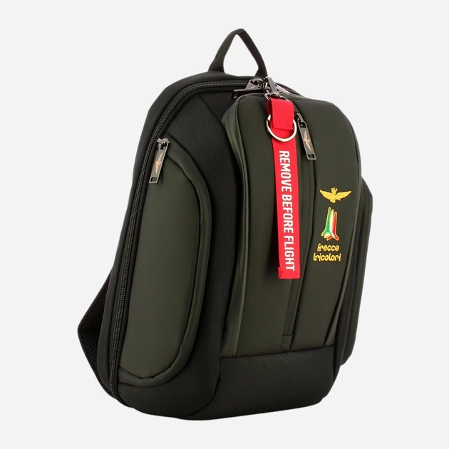 Plecak męski A4 Aeronautica Militare AM523-NE Czarny (800070317553) - obraz 3