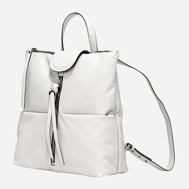 Plecak damski skórzany Gianni Chiarini ZN-7040/COMM-GRN-3890 Biały (800070334553) - obraz 3