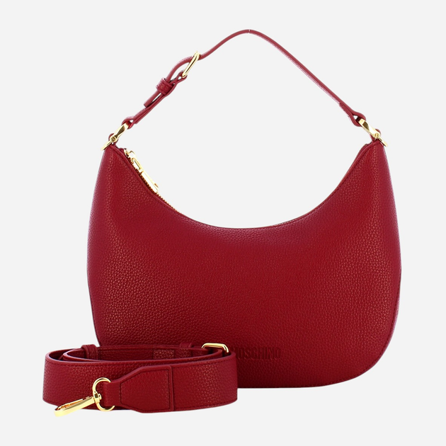 Torebka damska mała Love Moschino JC4018PP1LLT0552 Czerwona (800070326578) - obraz 4