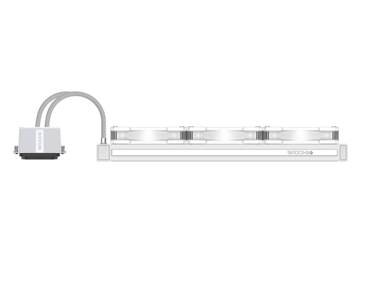 Система водяного охолодження ID-Cooling Dashflow 360 Basic White - зображення 2