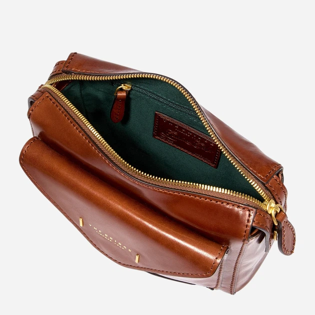 Torebka crossbody damska skórzana The Bridge 04290401-14 Brązowa (800070338630) - obraz 7