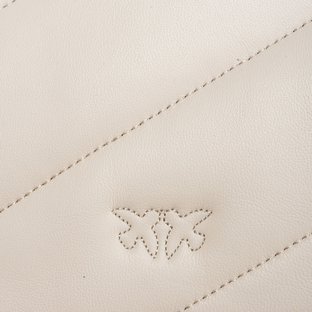 Torebka crossbody damska skórzana Pinko 100038A0F2-Z14Q Biała (800070319754) - obraz 6