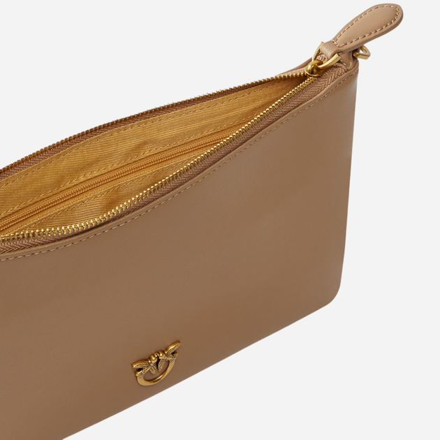 Torebka crossbody damska skórzana Pinko 100455A0F1-D01Q Beżowa (800070339007) - obraz 3