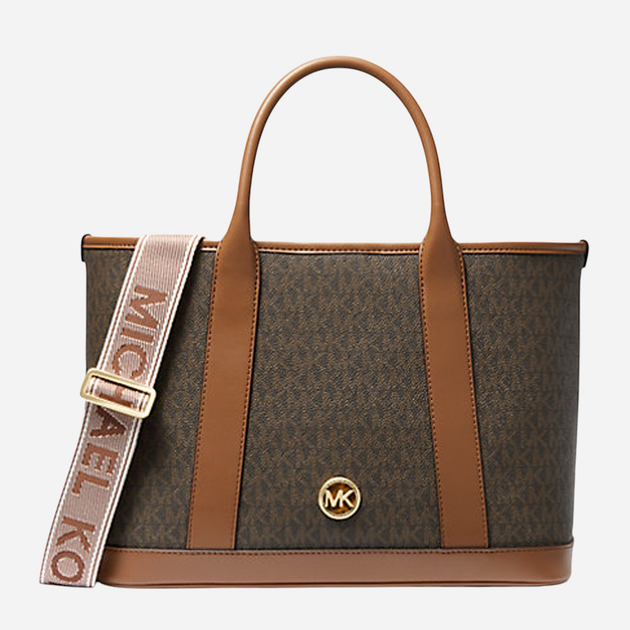 Torebka crossbody damska duża Michael Kors 30R4G99S2V-227 Brązowa (800070315524) - obraz 1
