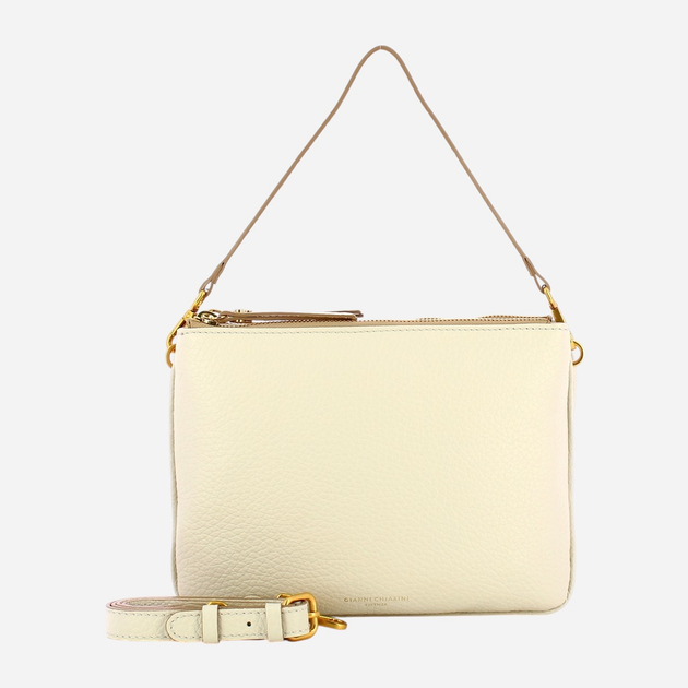 Torebka crossbody damska skórzana Gianni Chiarini BS-10436-TKL-211 Beżowa (800070334480) - obraz 1