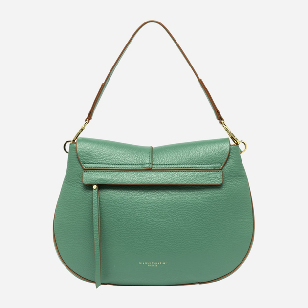 Torebka crossbody damska skórzana Gianni Chiarini BS-6037/COMM-GRN-NA-382 Zielona (800070334530) - obraz 2