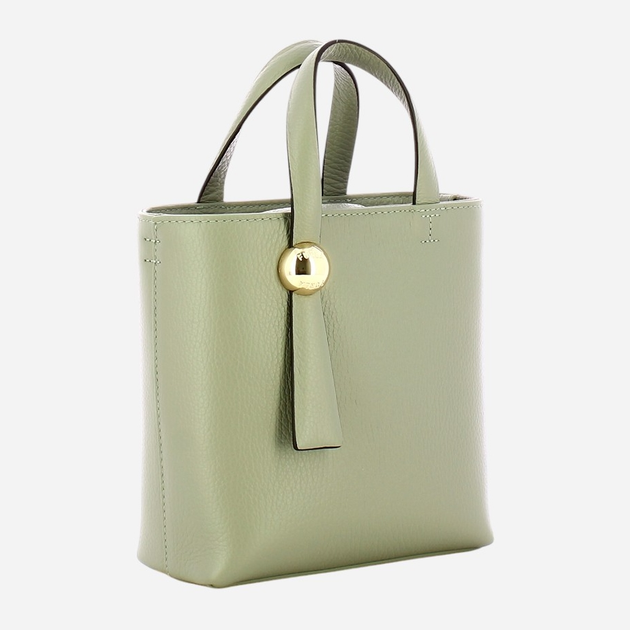Сумка крос-боді через плече жіноча з натуральної шкіри маленька Furla WE00666HSF000AG7001007 Зелена (800070334424) - зображення 3