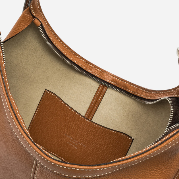 Сумка-шопер жіноча з натуральної шкіри Gianni Chiarini BS-11320-GRN-1117 Коричнева (800070334499) - зображення 4