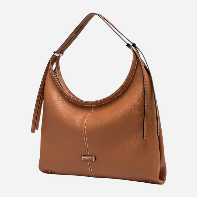 Torba shopper damska skórzana Gianni Chiarini BS-11321-GRN-1117 Brązowa (800070334501) - obraz 4