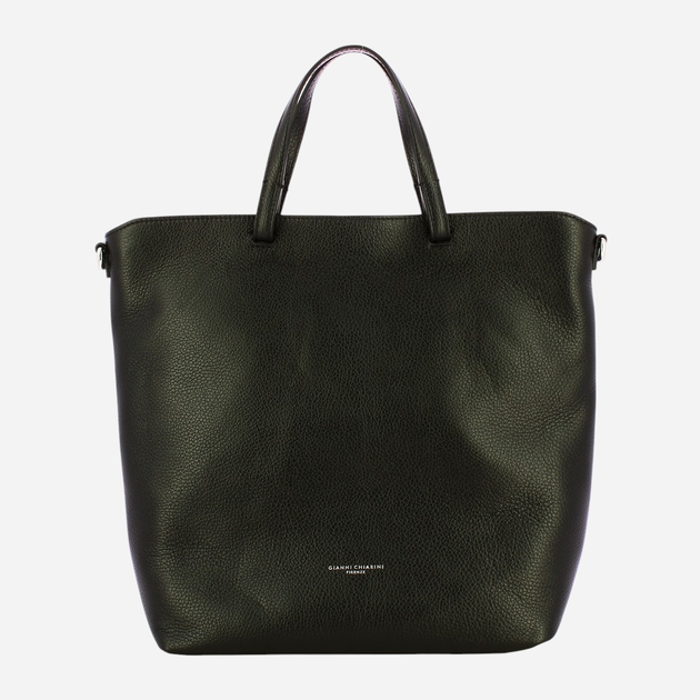 Сумка-шопер жіноча з натуральної шкіри Gianni Chiarini BS-11595-GRN-001 Чорна (800070334513) - зображення 4