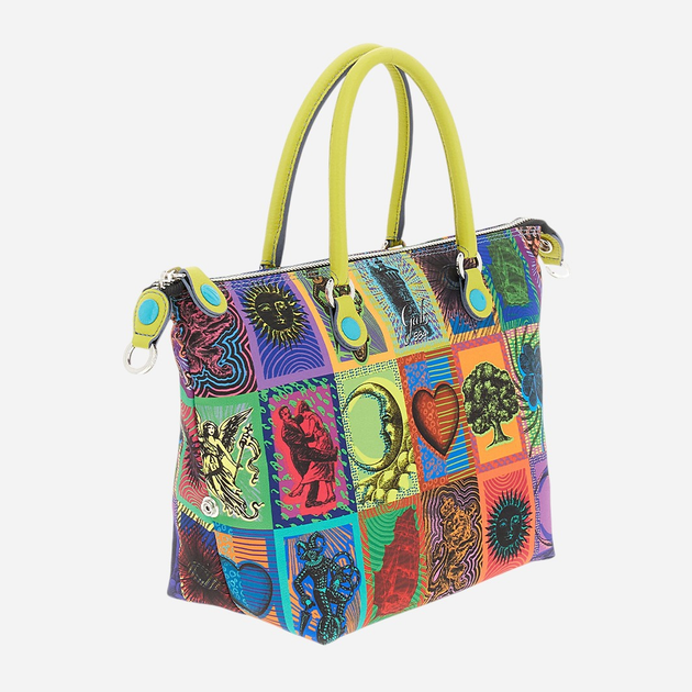 Torba shopper damska duża Gabs G000030T2X1719-S0584 Żółta (800070339556) - obraz 5