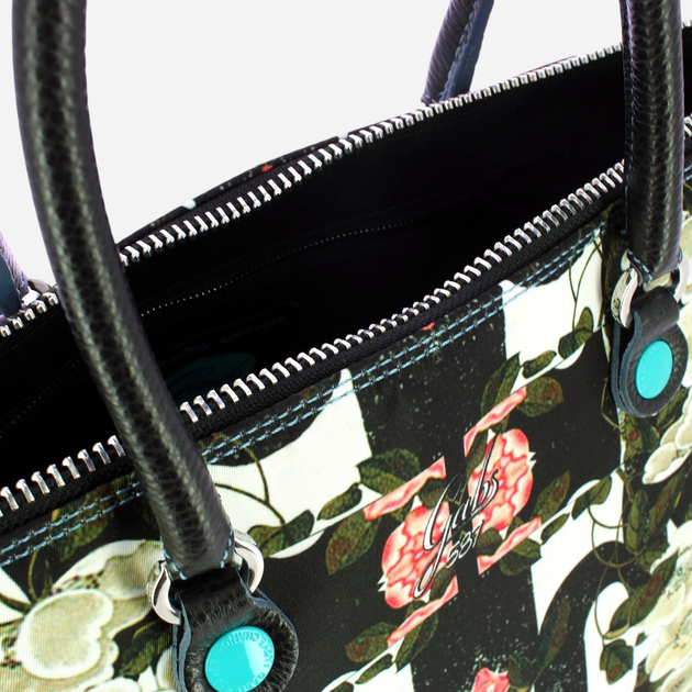 Torba shopper damska duża Gabs G000030T3X1719-S0587 Czarna (800070339558) - obraz 5