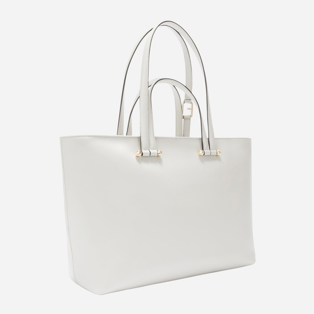 Torba shopper damska skórzana Furla WB01453BX31693576S1007 Biała (800070334453) - obraz 4