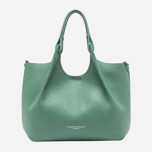 Zestaw (torebka + kosmetyczka) damski skórzany Gianni Chiarini BS-9719-RNGDBL-13859 Zielony (800070334540) - obraz 4