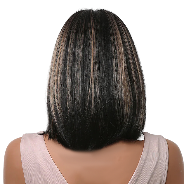 Парик Medium Ombre Brisa, натуральные синтетические волосы - Фото 4 Парик Medium Ombre Brisa, натуральные синтетические волосы - изображение 4