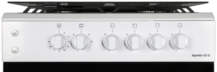 Плита газова ARTEL APETITO 02-G WHITE - Фото 4 Плита газова ARTEL APETITO 02-G WHITE - зображення 4