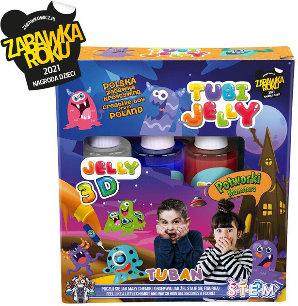 Zestaw kreatywny Tuban Tubi Jelly Potworki (5901087033187) - obraz 2