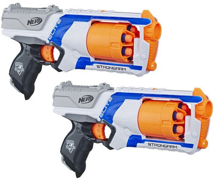 Zestaw blasterów Nerf N-Strike Elite Strongarm 2 szt (5010993317998) - obraz 2