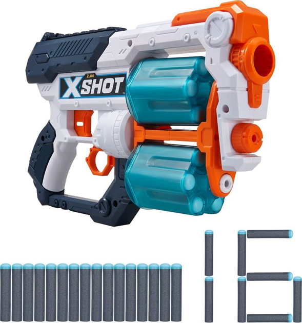 Бластер Zuru X-Shot Xcess TK-12 (4894680013261) - зображення 3