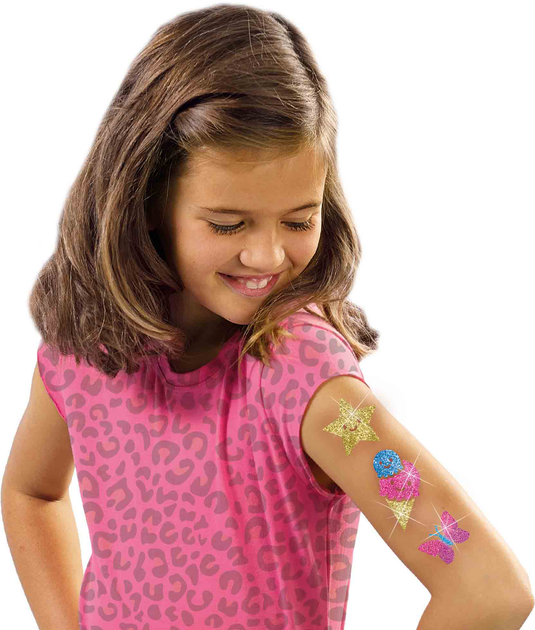 Набір блискучих татуювань Ses Creative Fashion glitter tattoos (8710341141424) - зображення 5