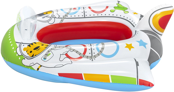Надувний човен Bestway Funspeakers Space Ship 104 х 99 см (6941607345672) - зображення 3