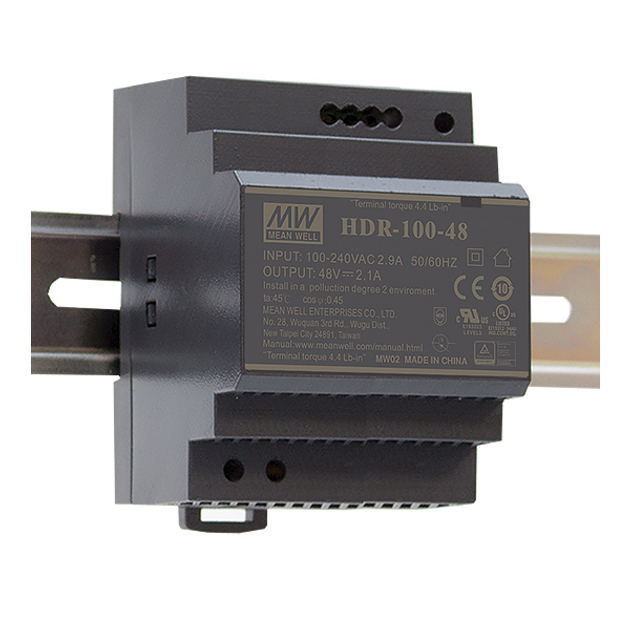 Блок питания 100W MEANWELL HDR-100-48N IP31 - изображение 1