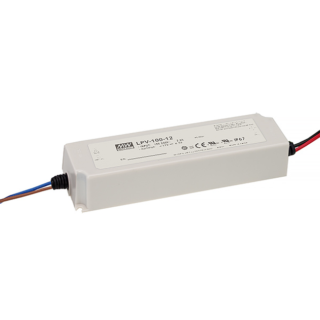 Блок питания 100W MEANWELL LPV-100-48 IP67 - изображение 1