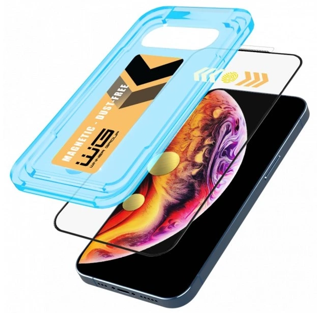 Szkło hartowane Winner Group Tempered glass with applicator do Google Pixel 9 Pro 5G (8591194124501) - obraz 1