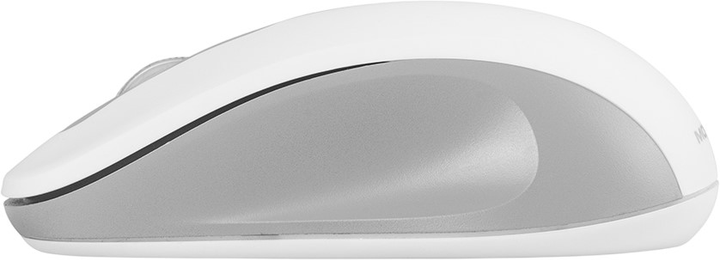 Mysz Modecom MC-WM10S Silent Wireless Biała (M-MC-WM10S-200) - obraz 3