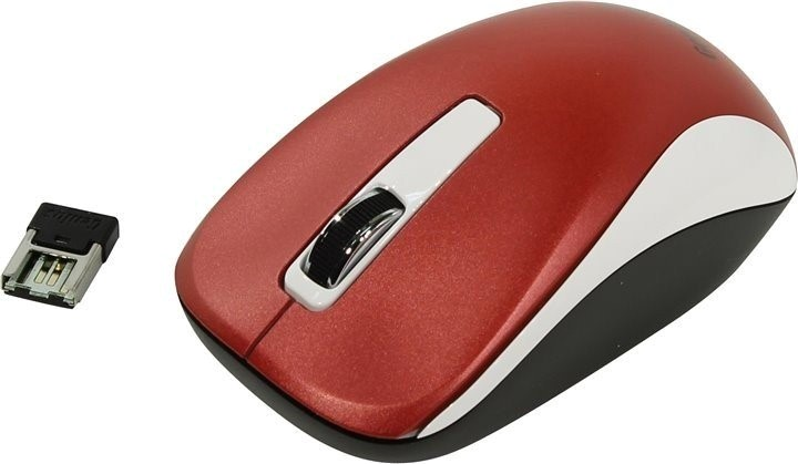 Mysz Genius NX-7010 Wireless Red (31030114111) - obraz 3
