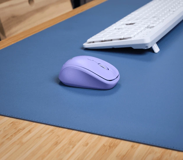 Миша Trust Yvi+ Multi-Device Wireless/Bluetooth Purple (TR25583) - зображення 7