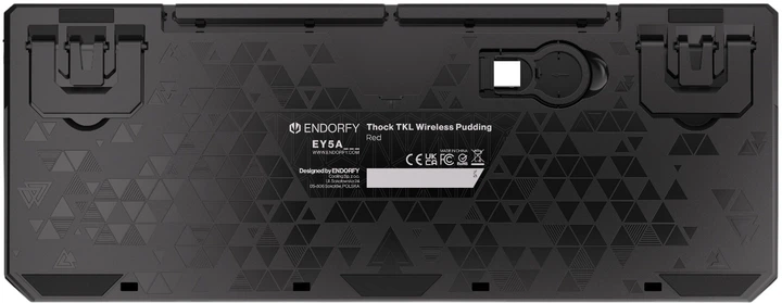 Клавіатура бездротова Endorfy Thock TKL Pudding Kailh Box Red Wireless Black (EY5A119) - зображення 13