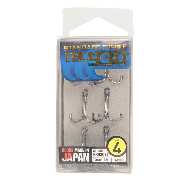 Крючок тройной Hayabusa Treble Hook TBL930BN №04 (6шт) - изображение 3