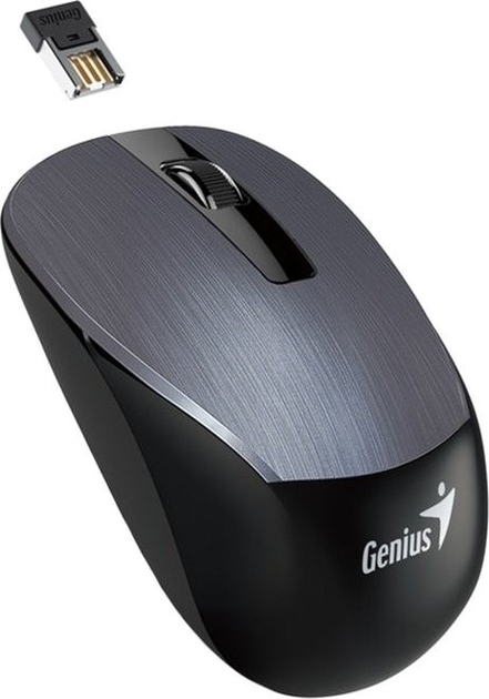 Mysz Genius NX-7015 Wireless Black/Grey (31030019400) - obraz 2